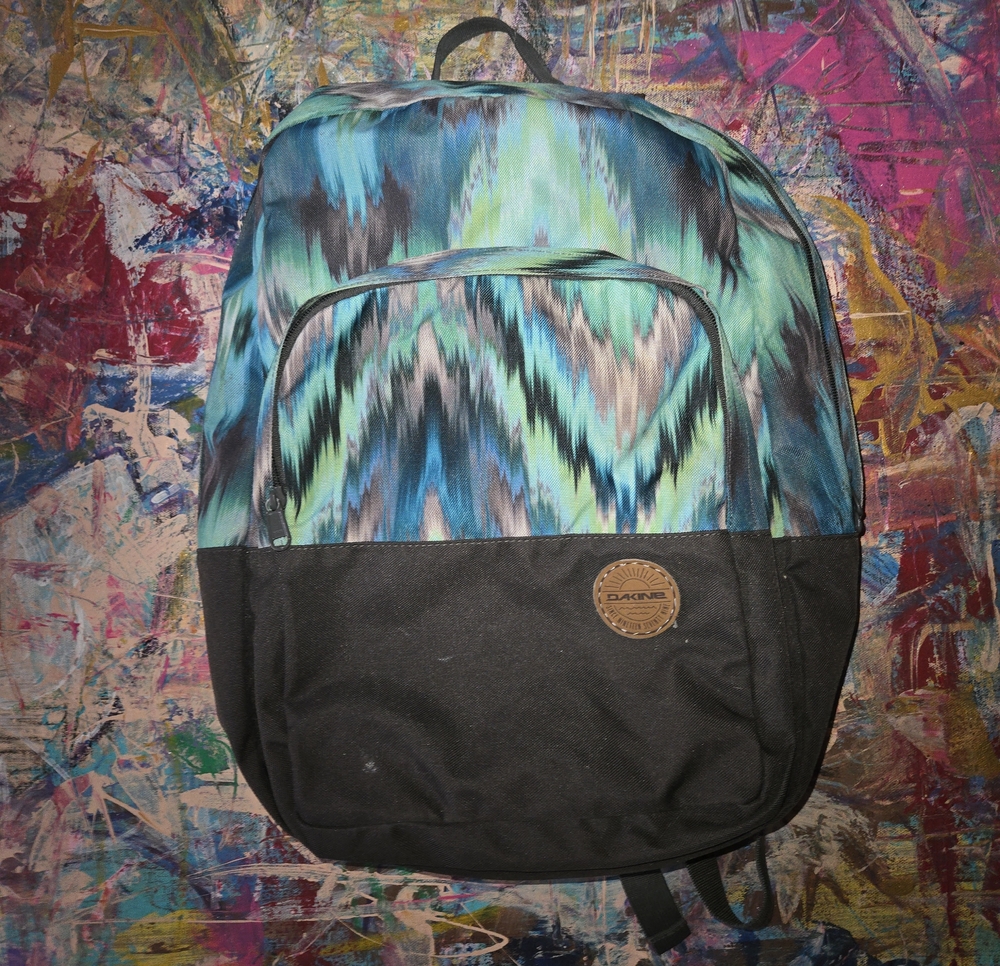 Dakine Teal & Black Patterned Everyday Backpack